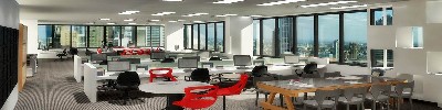 3d Offices interior rendering design China
